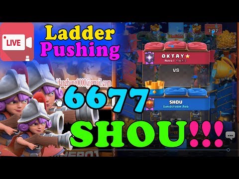 SHOU 6677 Live Ladder Push |  three musketeers forever in Love