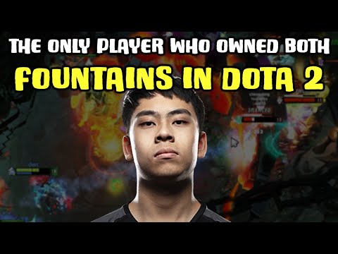 ANA - The ONLY player who OWNED both FOUNTAINS in DOTA 2 DOTA 2