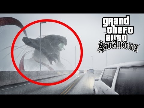 СТРАШНЫЙ МОНСТР НАПАДАЕТ НА МЕНЯ В GTA SAN ANDREAS! ОБЗОР МОДА В ГТА САН АНДРЕАС! ИГРЫ ВИДЕО MODS