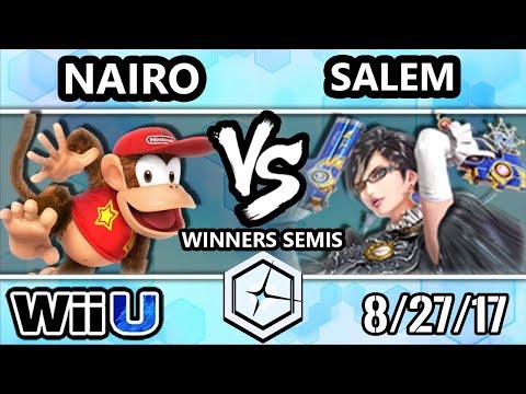 Shine 2017 Smash 4 - MVG | Salem (Bayonetta) vs NRG | Nario (Diddy Kong) - WiiU WS