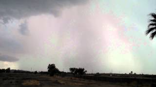 preview picture of video 'Monsoon Thunderstorms in Lakeview, CA 8/30/12'