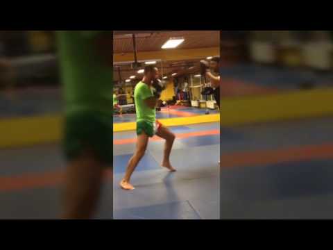 K1 Fight preparation of Tony Massarroni
