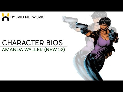 Character Bios: Amanda Waller (New-52)