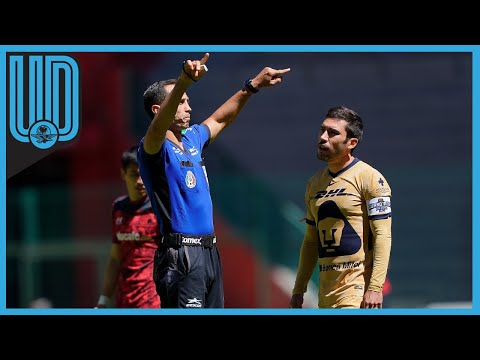 Escándalo en el juego Toluca vs Pumas por gol anulado a Juan Pablo Vigón