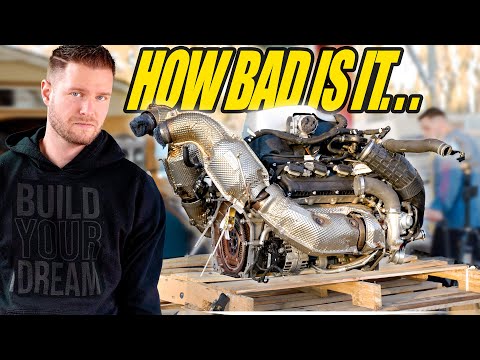 HOW BAD is the New MCLAREN ENGINE from EBAY? (Inspecting it Before Installing)