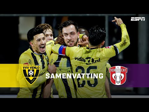 ZUIVERE HATTRICK Dean Zandbergen tegen oude club 👀🌟 | Samenvatting VVV-Venlo - FC Dordrecht
