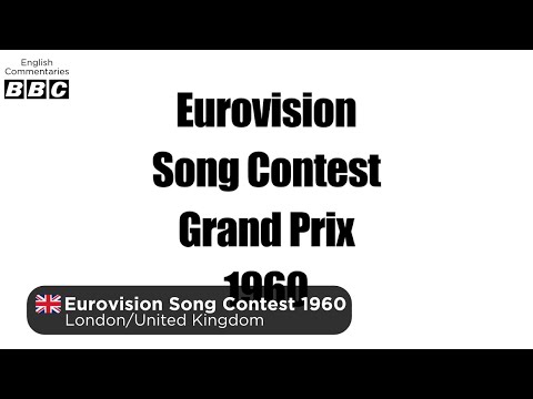 Eurovision Song Contest 1960 (English Commentary)