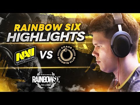 Rainbow Six Highlights - NAVI vs CHAOS @ Pro League S10