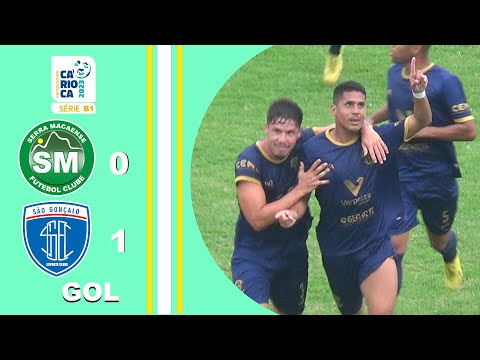 SERRA MACAENSE 0X1 SÃO GONÇALO - CARIOCA SÉRIE B1 2023 -TAÇA CORCOVADO - 2ª RODADA
