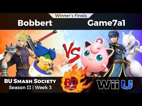 Smash Society S2W3 WF: Bobbert (Cloud, Ludwig) vs Game7a1 (Mewtwo, Marth, Puff)