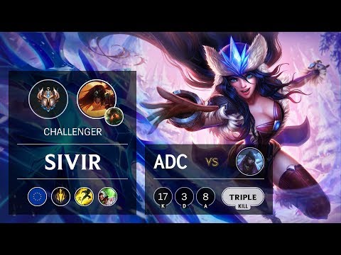 Sivir ADC vs Aphelios - EUW Challenger Patch 9.24