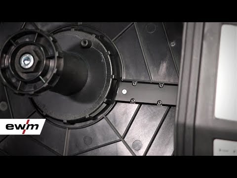 Drahtreservesensor im Drahtvorschubgerät der Titan XQ puls | EWM