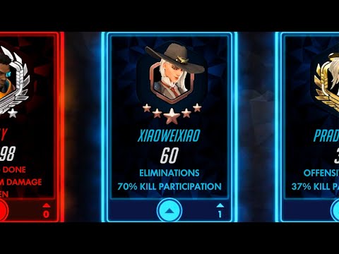 I got 60 elims in one game on Ashe