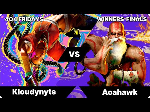 4o4 Fridays SF6 - Kloudynyts(Kimberly) vs Aoahawk(Dhalsim)
