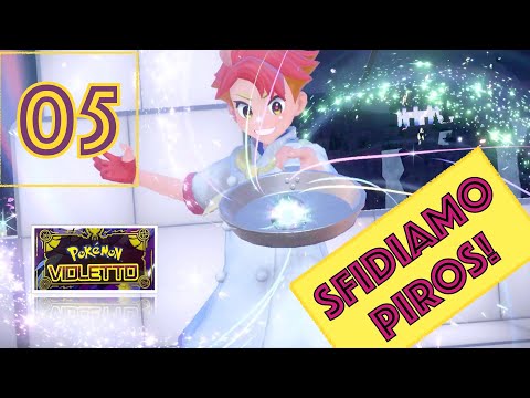 SFIDIAMO PIROS🔥 IL SUPERQUATTRO FUOCO🫐 - POKEMON SCARLATTO E VIOLETTO DLC IL DISCO INDACO GAMEPLAY 5