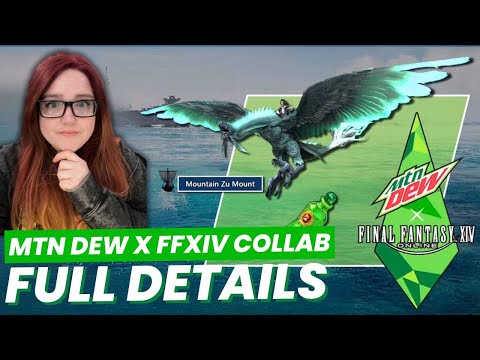 FFXIV x MTN Dew Gaming Collaboration Announcement & Details!