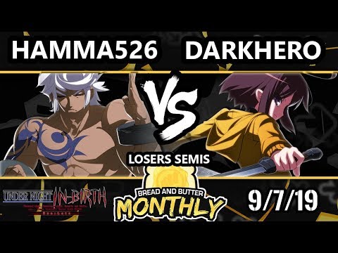 BnB 16 UNIST - hamma526 (Enkidu) Vs. Darkhero (Linne) Under Night In-Birth Losers Semis