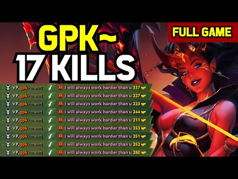 gpk~ MID Queen of Pain DESTROYS Ember spirit - Nonstop KILLS ft. V-Tune Phantom assassin