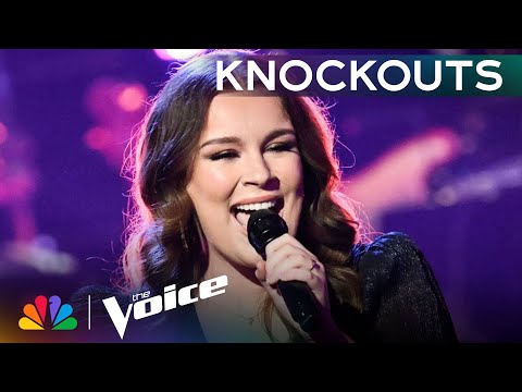 Aubrey Nicole Causes Goosebumps on "I'm Gonna Love You Through It" Cover | The Voice Knockouts | NBC