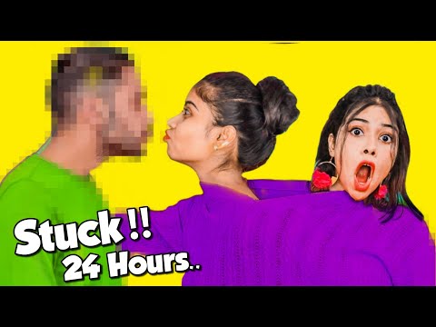 Stuck With My *Sister* For 24 Hours!! *Public Reaction*😱