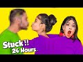 Stuck With My *Sister* For 24 Hours!! *Public Reaction*😱