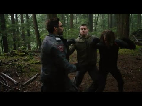 Arrow 3x14 Oliver And Thea VS Slade