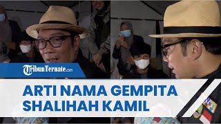 Arti Nama yang Diberikan Ridwan Kamil untuk Bayi yang Lahir di Pengungsian Korban Gempa Cianjur