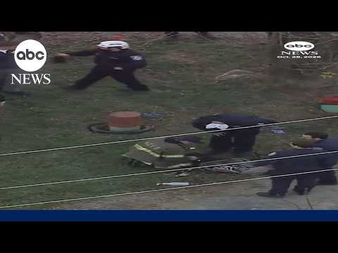 Firefighters rescue toddler from septic pipe in Pennsylvania