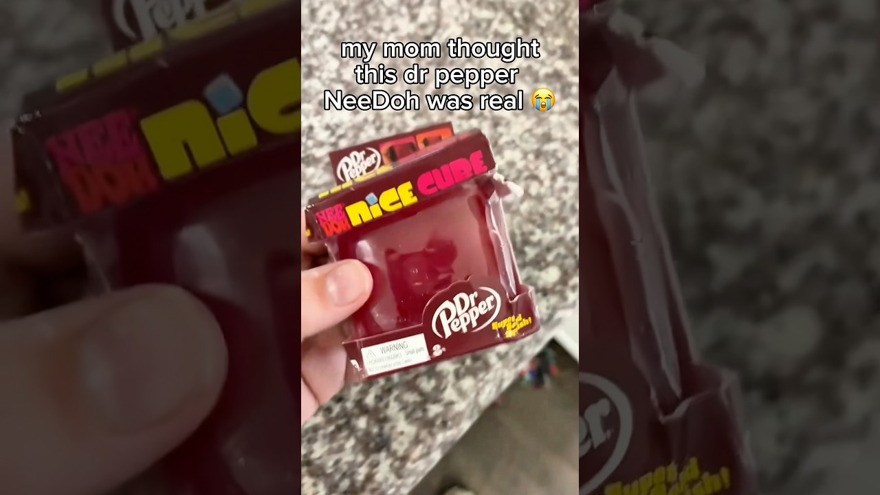 My Mom Bought Me A “Dr Pepper NeeDoh”… 😭