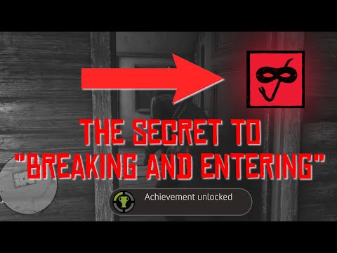 The SECRET To "Breaking And Entering" Achievement | Red Dead Redemption 2 | ALL 4 Home Robberies