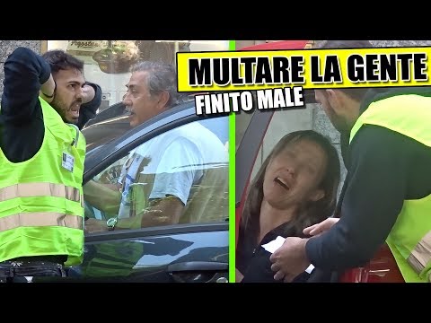 MULTARE la GENTE - Finito MALE donna PIANGE