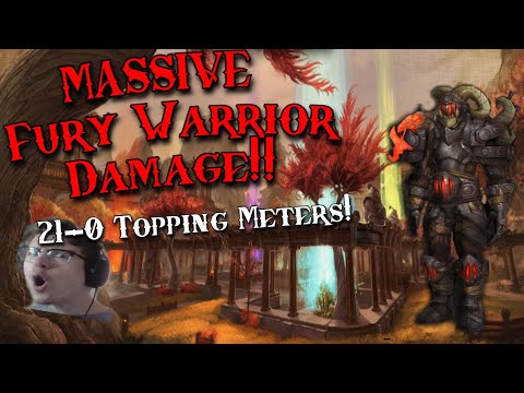 WoW 9.1.5 Shadowlands - INSANE Fury Warrior PvP Damage! Got The Legendary! 100%+ Haste BG!