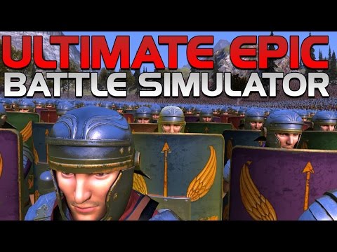 300 SPARTANS VS 100K ROMANS WITH CHICKENS & ZOMBIES | Ultimate Epic Battle Simulator UEBS Gameplay