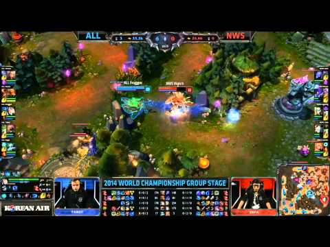 Alliance Froggen Solokill - ALL vs NWS (S4 Worlds)