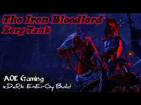 ESO- The Iron Bloodlord PVP Zerg Tank (Knight of Hindrance Tank FIX) - Area of Effect