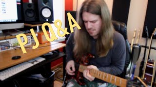 PJ Q&amp;A #2 ( Paul Gilbert, Guitar Books, Home Recording)