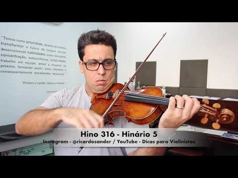 Hino 316 Violino Hinário 5 CCB