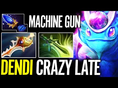 Dendi Strongest Late Game Carry - Machine Gun PUCK vs SVEN Max Item - Dota 2 Pro