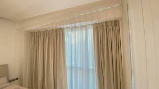 West Avenue Marina - Pinch pleat curtains