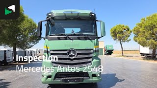 Camion ampliroll Mercedes-Benz Antos 2545 6X2 Gancho Meiller 20t Retarder Eje elevable Euro 6 | Image 4 - Autoline
