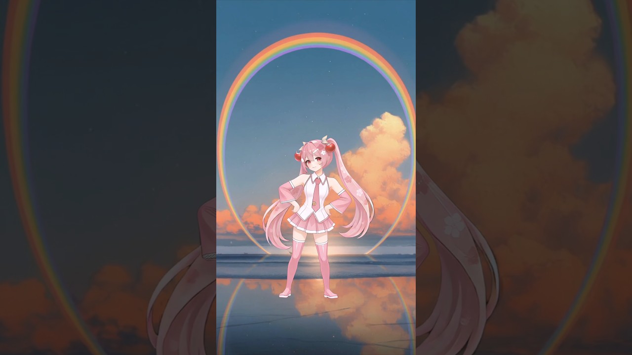 桜ミク / ミラクルクルクル #振付 #初音ミク #dance  #miku #anime