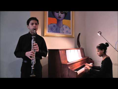 Clarinet: Allegro by Joseph-Hector Fiocco