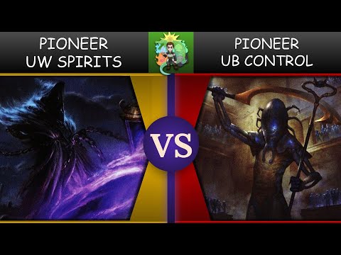 Pioneer 2019: Match 3 - Azorius UW Spirits vs Dimir UB Control