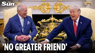 Trump hails 'strongest & deepest of roots' with UK as he welcomes King to White House