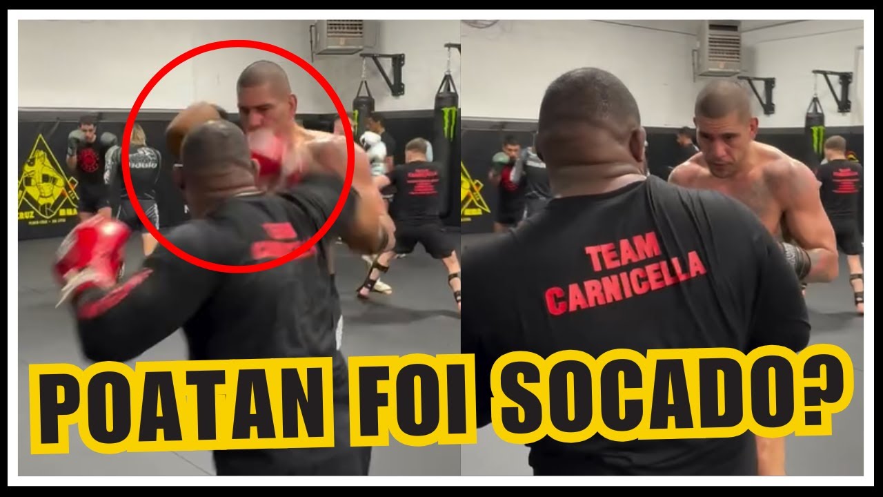 TREINO INSANO DE ALEX PEREIRA! ANKALAEV TEM MOTIVOS PARA SE PREOCUPAR!