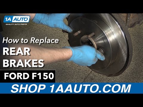 How To Replace Rear Brakes 97-03 Ford F-150