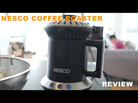 Nesco Coffee Roaster Review| Roasting Beans While in Quarantine | nyc | 2020