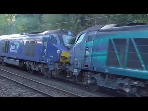 68018/68006 4s44 Daventry - Mossend Yard Modal, 21st October 2021