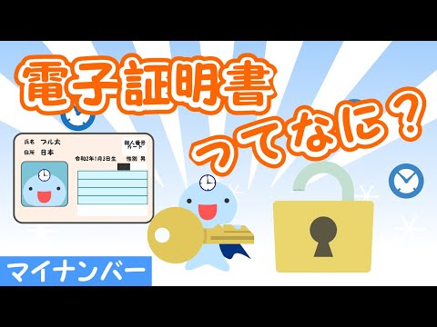 電子証明書 - 定義