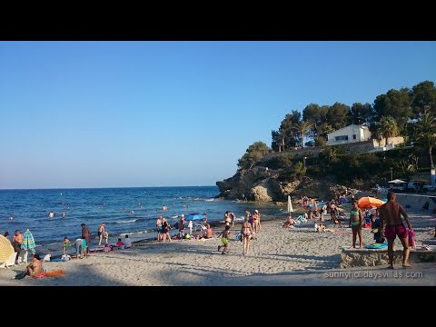 Playa La Fustera Benissa/Moraira, Spain - enjoying the sunset